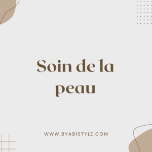 Soin de la peau